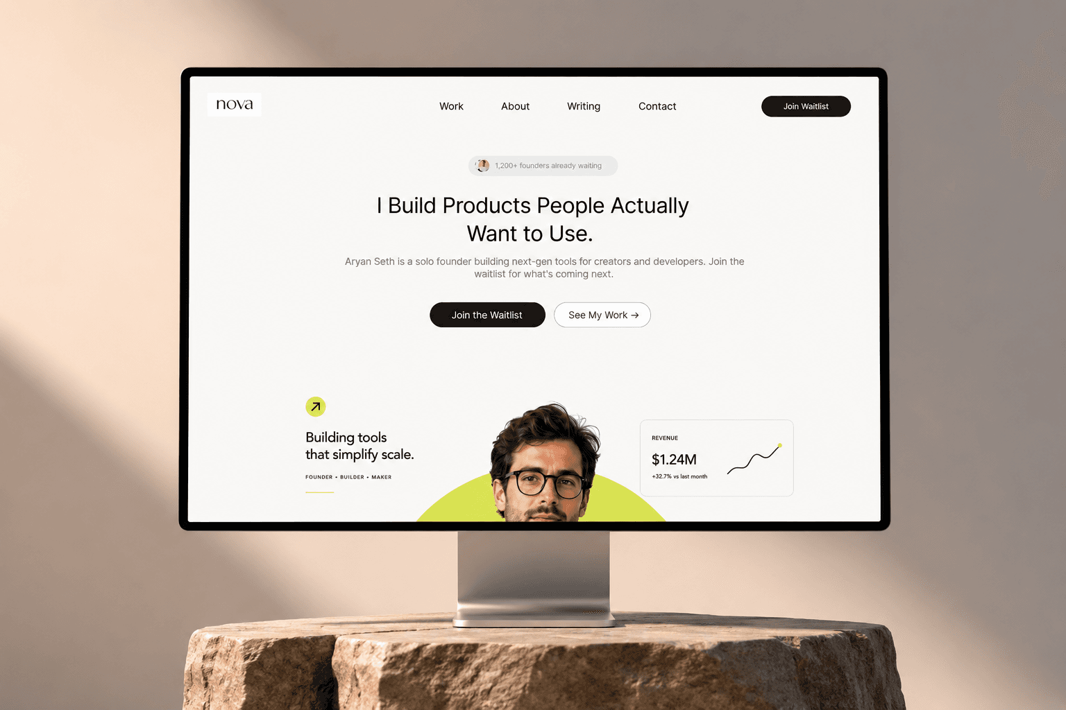 Nova – Founder Portfolio